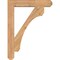 Ekena Millwork Legacy Craftsman Smooth Bracket, Western Red Cedar, 3 1/2"W x 24"D x 32"H BKT04X24X32LEC04SWR - alternate 3